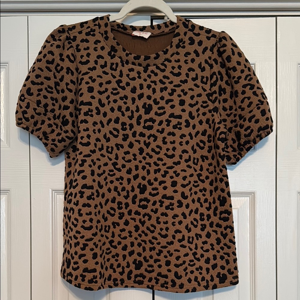 Leopard Print Top